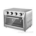 Horno de freidora de aire 25l con material de acero inoxidable